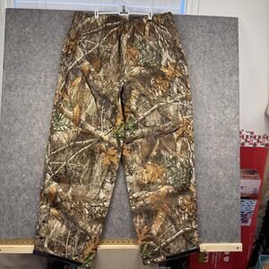 Frogg Toggs Men’s Realtree Camouflage Waterproof Rain Paints Size XL/2XL 34" 041